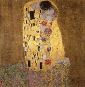 Gustav Klimt The Kiss oil painting on canvas